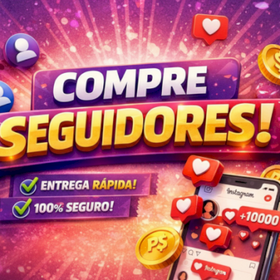 [MELHOR PREÇO] SEGUIDORES PARA INSTAGRAM 100/20.000