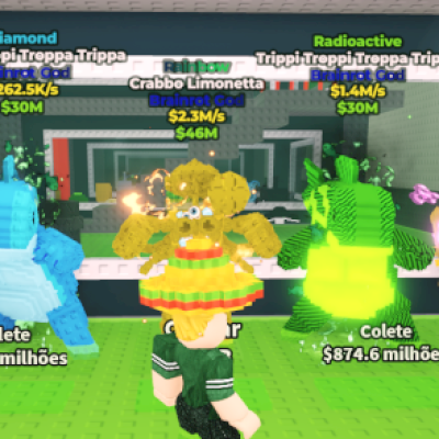 Conta RARA | Roube Um Brainrot | Branrots Gods  E SECRETS com MUTAÇÃO!