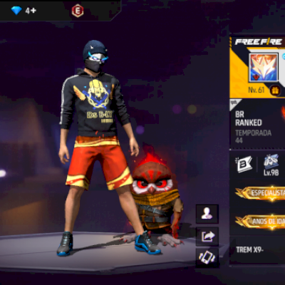 Conta gemada level 60