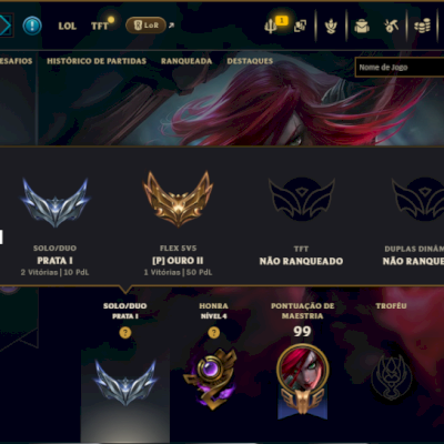 Prata 1 com 60 Champs e 1 Skin