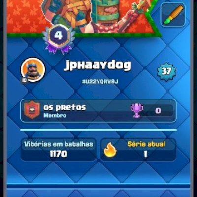 Vendo minha conta do Clash Royale muito boa