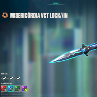 CONTA DE VALORANT COM VCT LOCK IN E PACOTE ARCANE