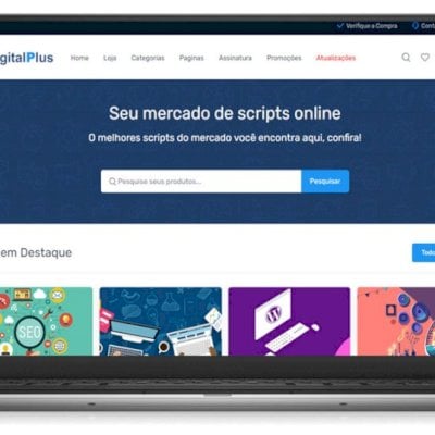 Loja Pronta Em PHP Para Produtos Digitais