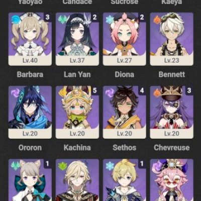 Conta Ar 56 com MAVUIKA, CLORINDE, HUTAO E MAIS