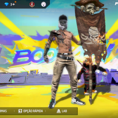 Conta free fire +500 peitoral gemada💎!!!!