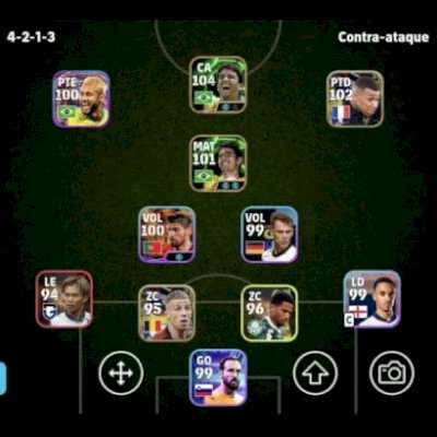 Conta de efootbaal antiga