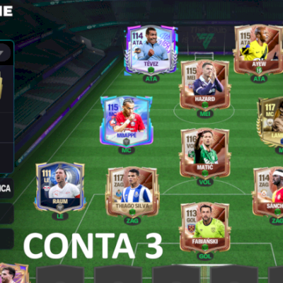 Conta 3 Fifa Mobile - Login Conta Ea - GER115 + THIAGO SILVA 117