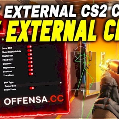 MELHOR CHEAT EXTERNO CS2 INDETECTÁVEL | AIMBOT, WALL, SKINCHANGER, MISC | 24H ON