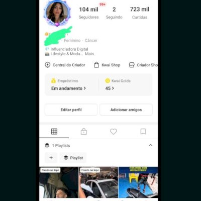 Vendo essa conta kwai 104 mil seguidores