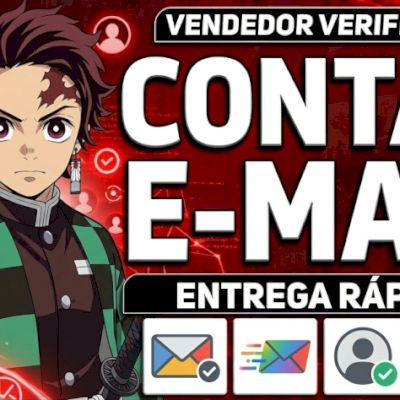 PACK COM *34* E-MAIL VIRGEM PARA CRIAÇÃO DE CONTAS (!!Unico!!)