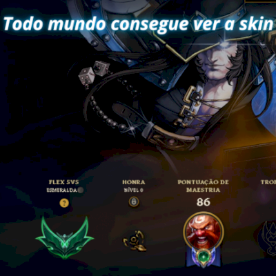 Mude a background do seu perfil no League of Legends - 2025