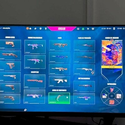 Conta valorant com mais de 900 reais gastos !