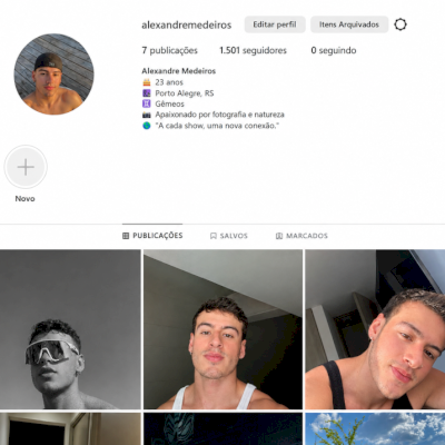 💚 CONTAS MASCULINAS COM 1500+ SEGUIDORES | *Leia a Descrição* 🇧🇷