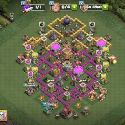 CONTA SUPERCELL COM CLASH ROYALE E OFF CLANS FULL ACESSO