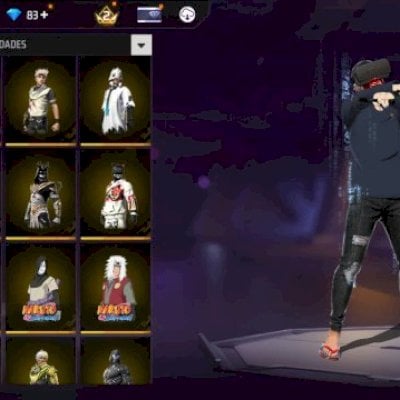🚀🔥 Conta Insana Lv59 – Skins Raras + Só Item Top + Emotes Raros