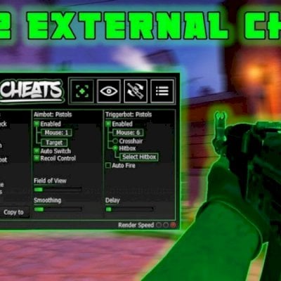 🧠 CS2 Multihack Externo – Aim, ESP, Radar, Trigger, +++