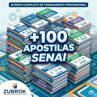 +100 Apostilas Senai - Completo