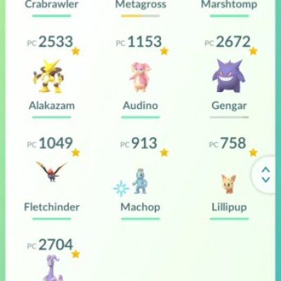 Conta de pokémon GO rara