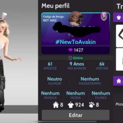 Conta de Avakin Lv.30