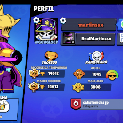 conta de brawl stars (preço negociável)