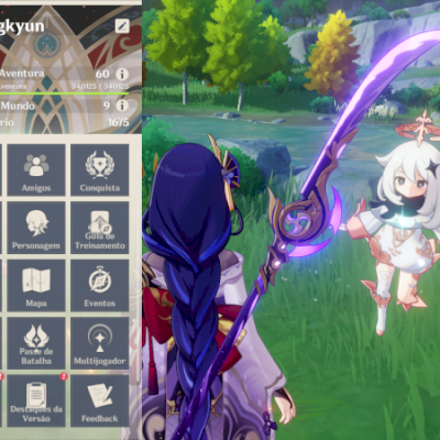 Conta Genshin AR 60 , Raiden C2, Navia C1, Skin Nilou, 10 Cartão de passe