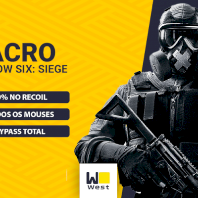 Macro para Rainbow Six Siege - 80% no recoil