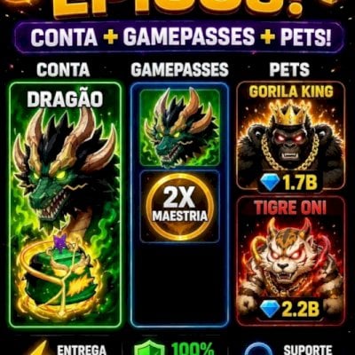 🔥CONTA COM DRAGON PERM, 2X MAESTRIA E MUITO MAIS!🔥
