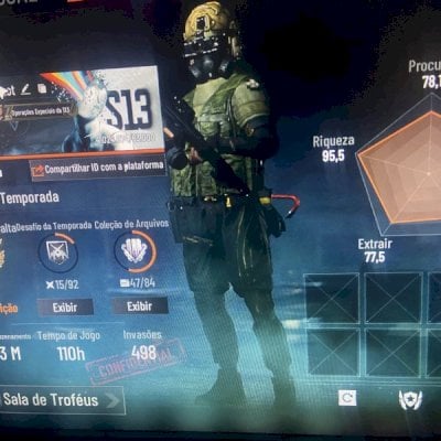 CONTA ARENA BREAKOUT MOBILE 80 MILHÕES, LENDA 10x + SKIN DA PA, E OUTRAS