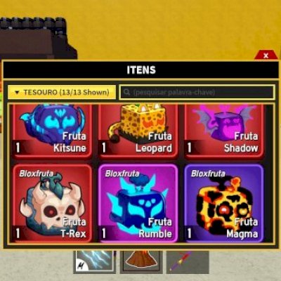 Fruta Kitsune física blox fruit.