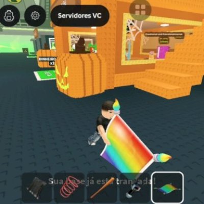 Conta de roblox com vários intens de robux