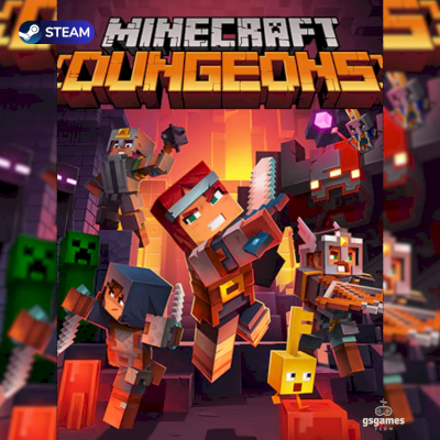 Minecraft Dungeons - Steam Offline (⚡Entrega Automática⚡)