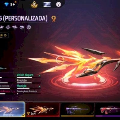 UMP RUBI ANTIGA + AUG NV5 + PASSE MANO MAX + CALÇA JAZZ + AVENTUREIRO