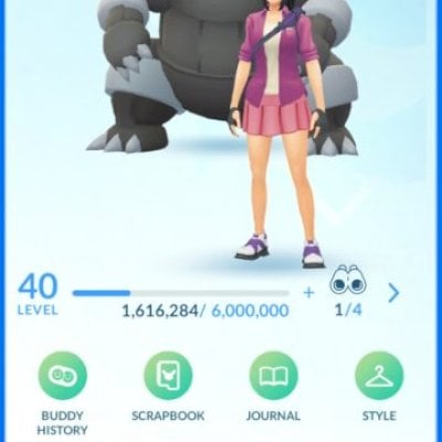 Conta pokémon go LV 40