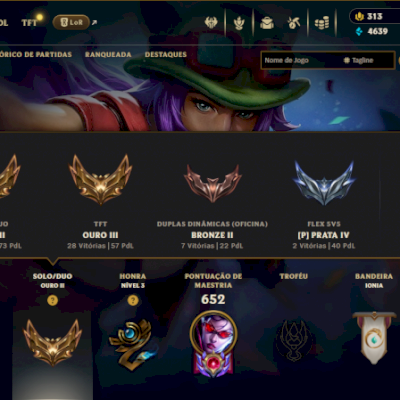 CONTA LOL 150 SKINS GOLD 2 E VARIAS SKINS NO VAVA PRECIN SAINDO RAPIDO GOGO