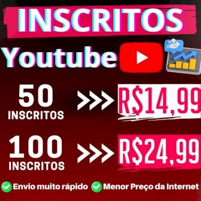 👑 O MAIS VENDIDO | ✨️ INSCRITOS PRO YOUTUBE | 🔰 ONLINE E ATUALIZADO DEZ/2025!