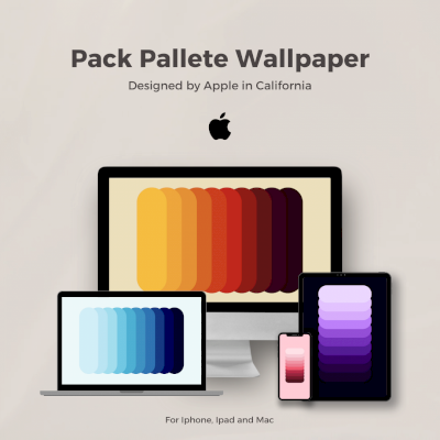 Pallete Wallpaper Pack Apple