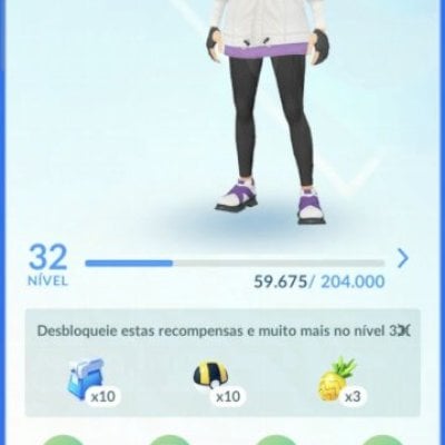 CONTA POKÉMON GO NÍVEL 32