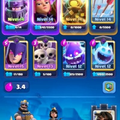 Conta Clash Royale