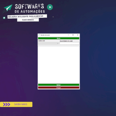 Gerador de Leads por Estado