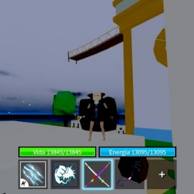 Conta totalmente upada com algumas frutas,CDK e human v3