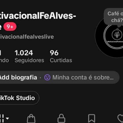 CONTA TIKTOK DE 2022🌟1K SEGUIDORES🇧🇷 SHOP+SITE+LIVES+TROCA NOME✅SEM PROMOVER❌