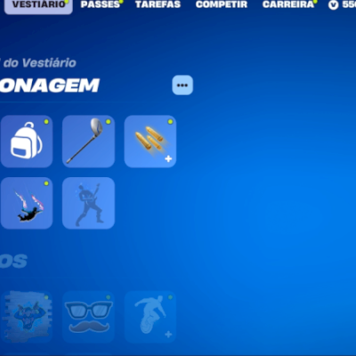 Conta Fortnite, vem com 550 V-Bucks