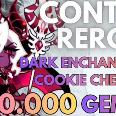 ✨CONTAS REROLL COOKIERUN KINGDOM -  DARK CACAO SERVER✨