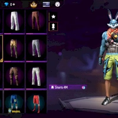 Conta de Free Fire top