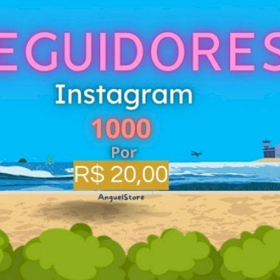 Seguidores Instagram ( 1000 Por R$20,00 ) (Maior Qualidade!) (Entrega Rápida!)