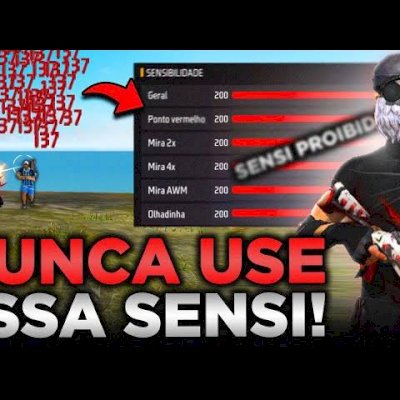 Melhor sensi para o free fire pega em todos os Android