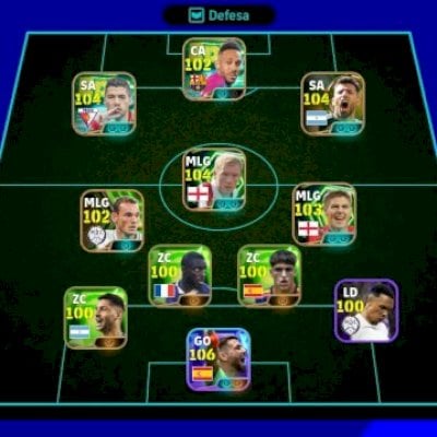 mbl/unai simon106/auba,suarez,aguero,scholes,sneijder,gerrard,kovacic,mbappe e +