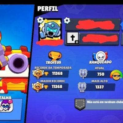 Conta brawl stars 53 brawlers, conta de 2020 e skin Jessie escarlate