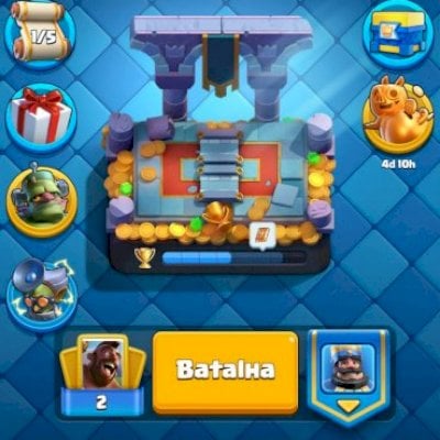 Clash Royale conta 6200 troféus