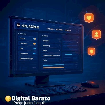 📸🥷NinjaGram – O melhor robô de automação para Instagram!